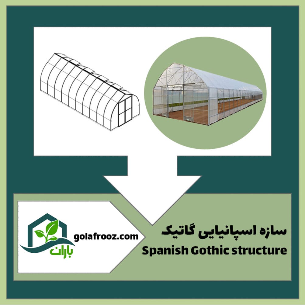 سازه گلخانه اسپانیایی گاتیک